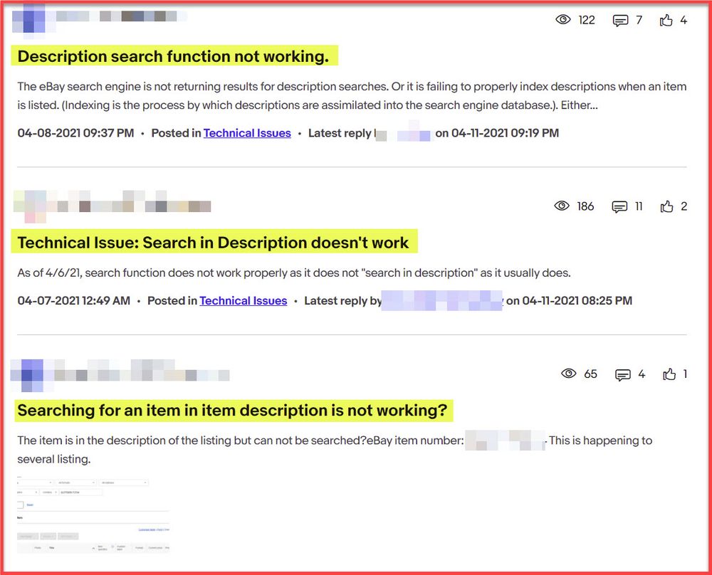 eBay Search In Description Not Working